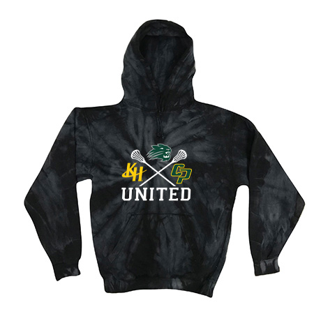 KJC Women's Lacrosse Adult Tie Dye Fleece Pullover - Image 36