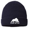 Rhino Nation Waffle Cuff Beanie