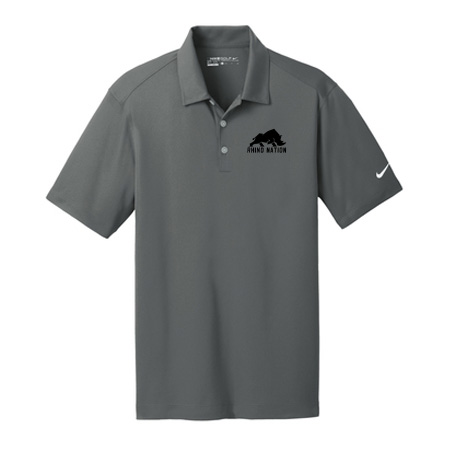 Rhino Nation Adult Nike Dri-FIT Vertical Mesh Polo - Image 17