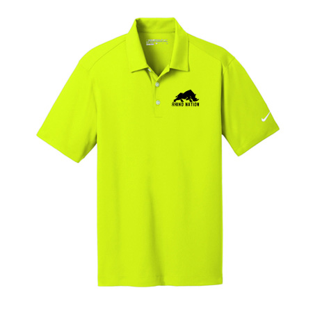 Rhino Nation Adult Nike Dri-FIT Vertical Mesh Polo - Image 13