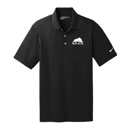 Rhino Nation Adult Nike Dri-FIT Vertical Mesh Polo - Image 11