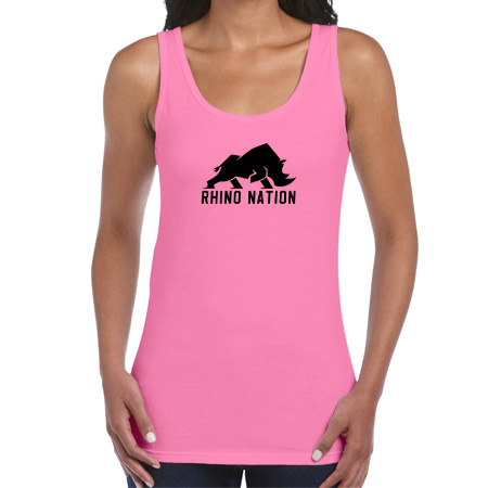 Rhino Nation Ladies Soft Style Tank Top - Image 9