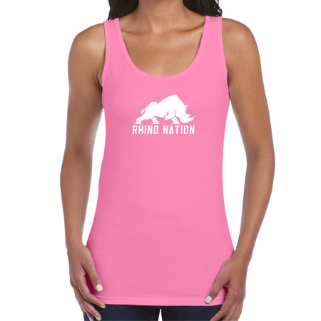 Rhino Nation Ladies Soft Style Tank Top - Image 3