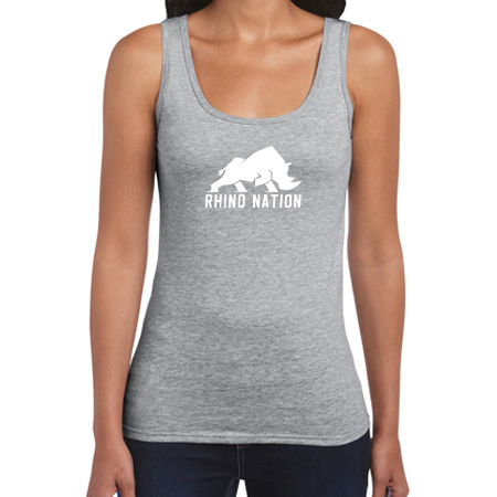 Rhino Nation Ladies Soft Style Tank Top - Image 4