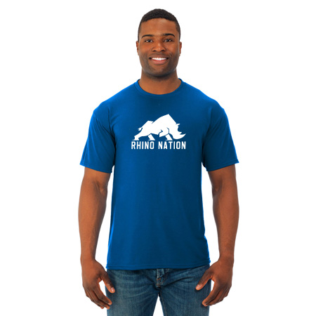 Rhino Nation Adult DRI-POWER Poly T-Shirt - Image 3