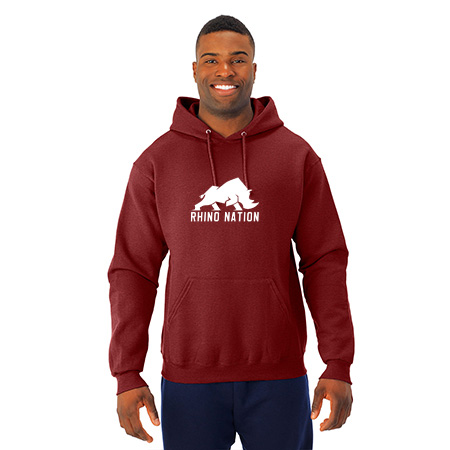 Rhino Nation Adult NuBlend® Hooded Sweatshirt - Image 12