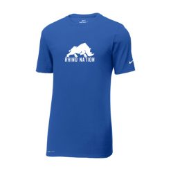 Alternative view of Rhino Nation Nike Dri-FIT Cotton/Poly Tee