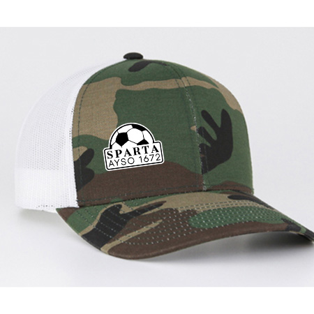 Sparta AYSO Camo Trucker Mesh - Image 21