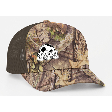 Sparta AYSO Camo Trucker Mesh - Image 9