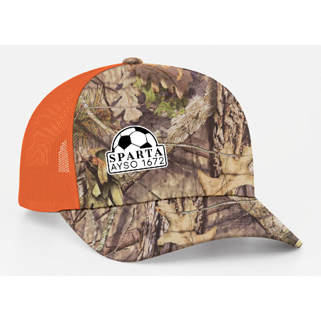 Sparta AYSO Camo Trucker Mesh - Image 4