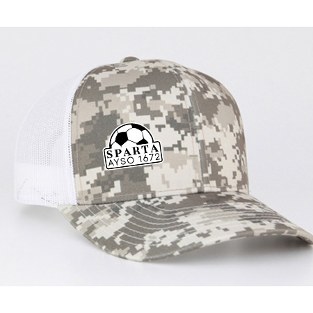 Sparta AYSO Camo Trucker Mesh - Image 16
