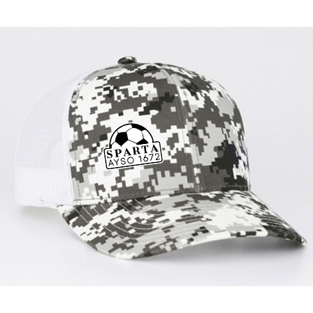 Sparta AYSO Camo Trucker Mesh - Image 12