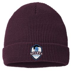 Alternative view of Sparta AYSO Waffle Cuff Beanie