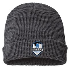 Sparta AYSO Waffle Cuff Beanie