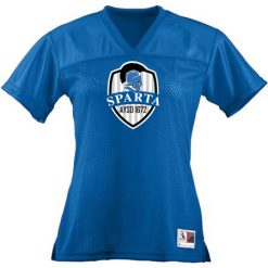 Alternative view of Sparta AYSO Ladies Junior Fit Replica Football Tee