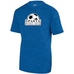 Sparta AYSO Youth YOUTH SHADOW TONAL HEATHER TRAINING TEE