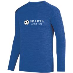 Sparta AYSO Adult SHADOW TONAL HEATHER LONG SLEEVE TEE