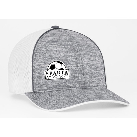 Sparta AYSO Fitted Heather Trucker Mesh - Image 3