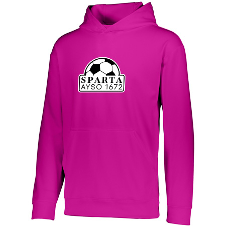 Sparta AYSO Youth YOUTH WICKING FLEECE HOODIE - Image 8