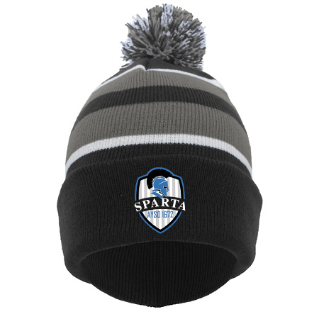 Sparta AYSO KNIT FOLD OVER POM-POM BEANIE - Image 9