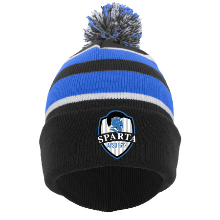 Sparta AYSO KNIT FOLD OVER POM-POM BEANIE - Image 3