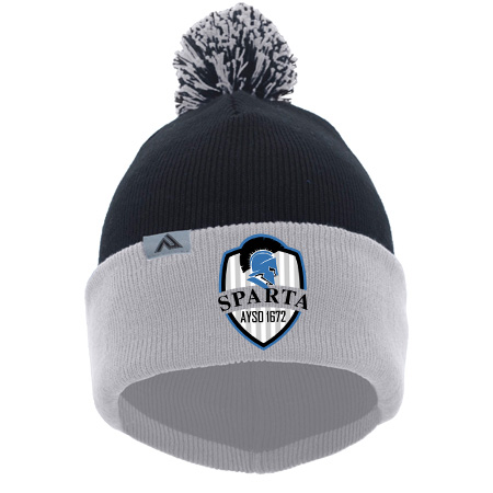 Sparta AYSO KNIT FOLD OVER POM-POM BEANIE - Image 7