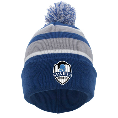 Sparta AYSO KNIT FOLD OVER POM-POM BEANIE - Image 4