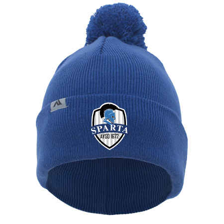 Sparta AYSO KNIT FOLD OVER POM-POM BEANIE - Image 11