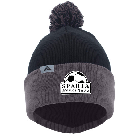 Sparta AYSO KNIT FOLD OVER POM-POM BEANIE - Image 16