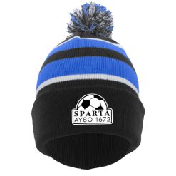 Alternative view of Sparta AYSO KNIT FOLD OVER POM-POM BEANIE