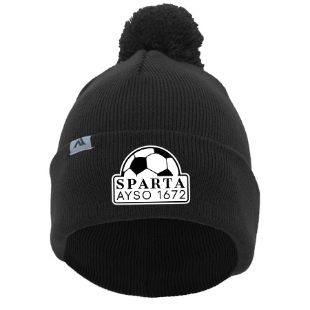 Sparta AYSO KNIT FOLD OVER POM-POM BEANIE - Image 24