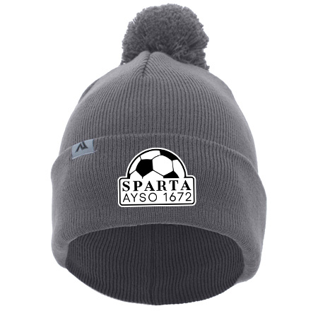 Sparta AYSO KNIT FOLD OVER POM-POM BEANIE - Image 14