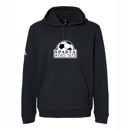 Sparta AYSO Adidas Fleece Hoodie - Image 6