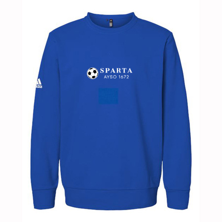 Sparta AYSO Adidas Fleece Crewneck Sweatshirt - Image 4