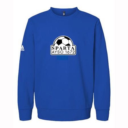 Sparta AYSO Adidas Fleece Crewneck Sweatshirt - Image 2