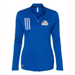 Alternative view of Sparta AYSO Ladies Adidas 3-Stripes Double Knit Full Zip Pullover