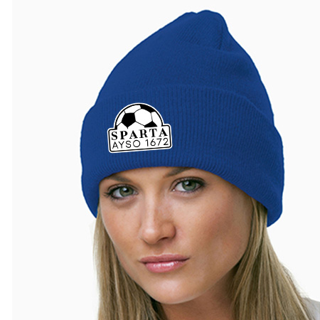 Sparta AYSO Knit Cuff Beanie