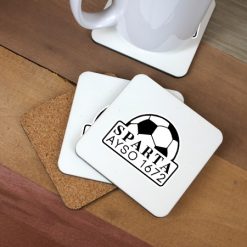 Alternative view of Sparta AYSO Coasters