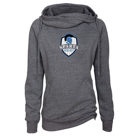Sparta AYSO Ladies Classic Fleece Funnel Neck Pullover Hood - Image 27