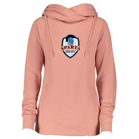 Sparta AYSO Ladies Classic Fleece Funnel Neck Pullover Hood - Image 33