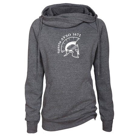 Sparta AYSO Ladies Classic Fleece Funnel Neck Pullover Hood - Image 32