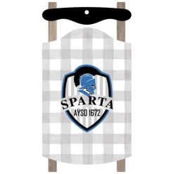 Alternative view of Sparta AYSO Sled Ornament