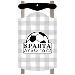 Sparta AYSO Sled Ornament