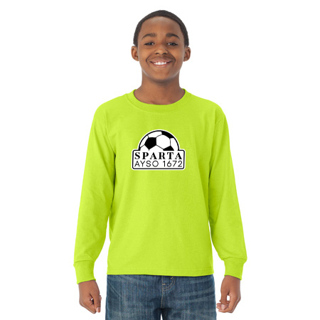 Sparta AYSO Youth DRI-POWER Youth Long Sleeve T-Shirt - Image 18