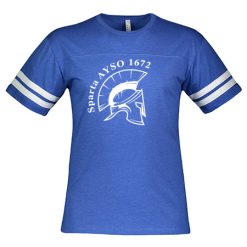 Alternative view of Sparta AYSO Adult Men's Football Tee