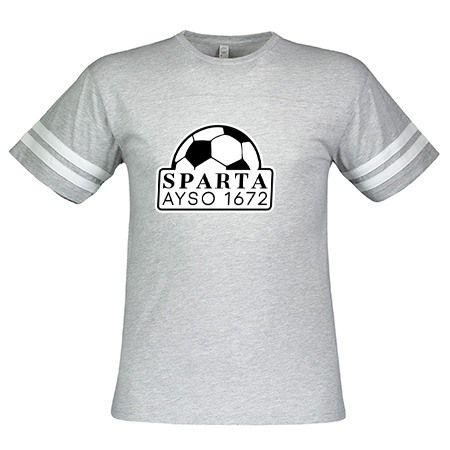 Sparta AYSO Adult Men's Football Tee - Image 16