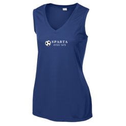 Alternative view of Sparta AYSO Ladies Ladies Sleeveless PosiCharge® Competitor™ V-Neck Tee