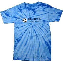 Alternative view of Sparta AYSO Youth Youth Spider Tie Dye T-Shirt