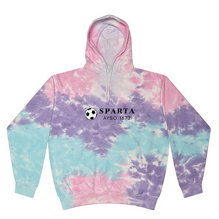 Sparta AYSO Adult Tie Dye Fleece Pullover - Image 41
