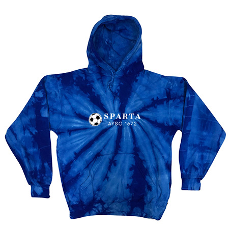 Sparta AYSO Adult Tie Dye Fleece Pullover - Image 29